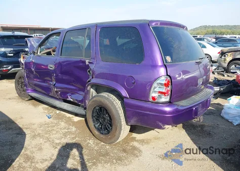 2003 Dodge Durango Slt from USA, damaged, VIN 1D4HR48Z13F611503